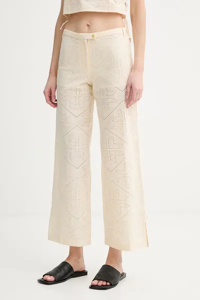 Sessun pantaloni culottes pentru femei, din bumbac