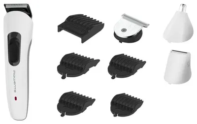 Trimmer Rowenta - Multistyle 9in1 TN8961F4, alb/negru