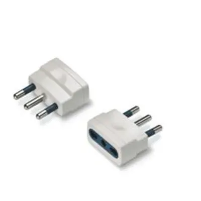 One-Way Adaptorn2p+e-16a-(s17) White 1x2p+e-16a-(p17/11)