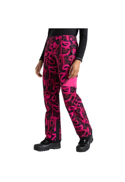 Pantaloni de schi cu imprimeu Ice Ared