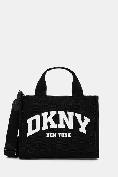 DKNY geantă crossbody pentru femei din bumbac