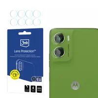 Folie de protectie Camera Spate 3MK Protection pentru Motorola Moto G06, Sticla Securizata, Set 4 bucati, Transparenta