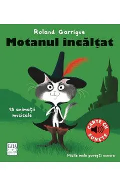 Motanul incaltat. Carte cu sunete