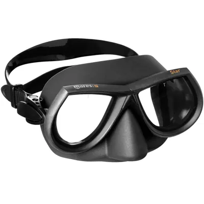 Masca spearfishing Mares SF - STAR Black, Negru