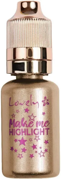 Lovely - Picături Iluminatoare Make Me Highlight, N02 Gold, 17 ml