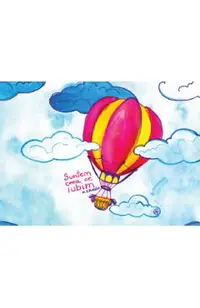 Print de arta. Balon cu aer cald. Suntem ceea ce iubim
