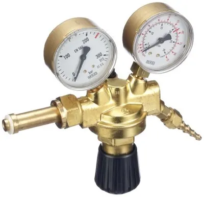 Reductor de presiune Einhell - 1576506, cu două manometre