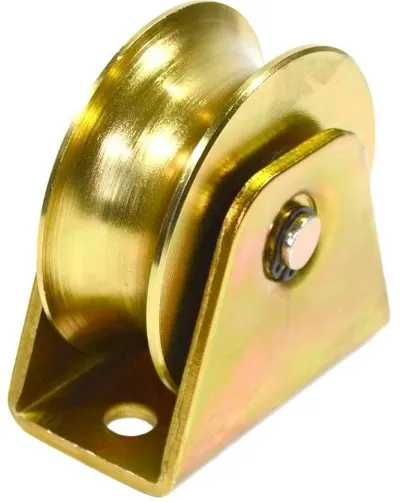 UB Roata poarta culisanta ingusta diametru 50mm cu sina tip teava