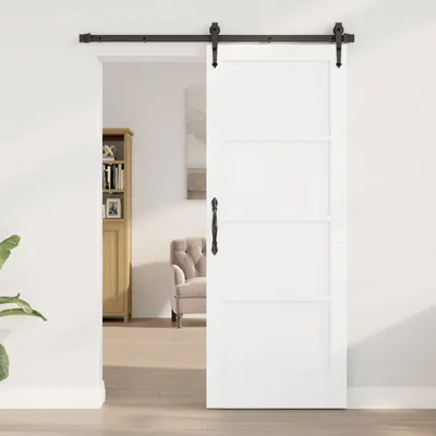 vidaXL Ușă de interior 78 x 202 cm placaj Alb