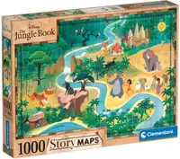 Puzzle Clementoni din 1000 piese - Cartea junglei