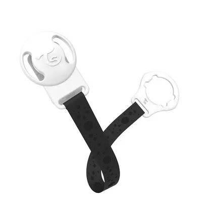 Lant pentru suzeta Twistshake Pacifier - Negru