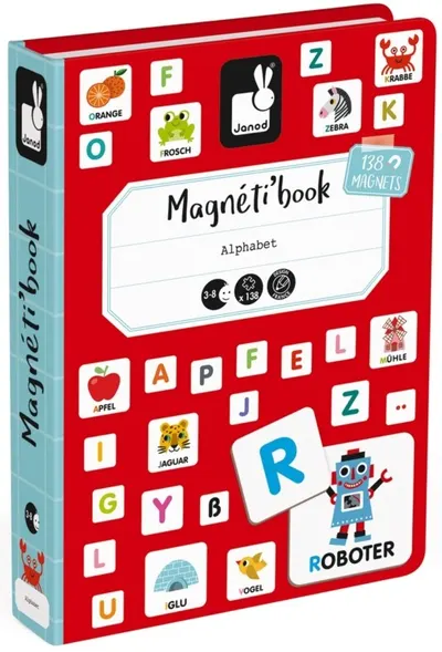 Carte magnetica Janod - Alfabetul German