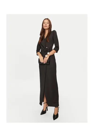 Rochie dama - 304996214 - Poliester - 37567 - Negru