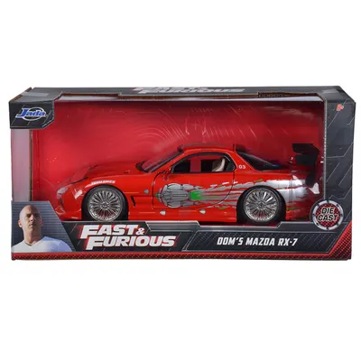 Masina din metal, Jada, Fast And Furious, Dom's Mazda Rx-7 1993, 1:24