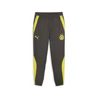 Borussia Dortmund Prematch Fußballhose Herren PUMA Black Cyber Yellow