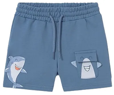 Pantaloni scurți sport Mayoral - Delfin, play, albastru cer, 12 luni