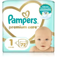 Pampers Premium Care Size 1 scutece de unică folosință 2-5 kg 72 buc