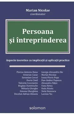 Persoana si intreprinderea