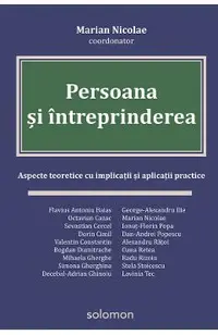 Persoana si intreprinderea