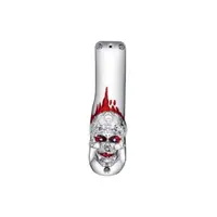 Carcasa metalica 3D Skull - Silver