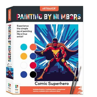 Paint By Numbers: Comic Superhero