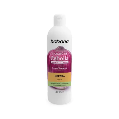 Sampon reparator cu extract de ceapa pentru fortifierea parului, 380ml, Babaria
