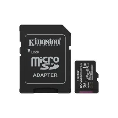 Card de Memorie Micro SD cu Adaptor Kingston SDCS3/1TB 1 TB