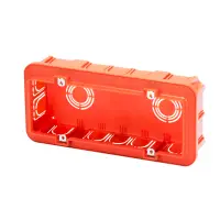 Doza incastrata GW 24406 ST 6 module compatibil Livolo – standard Italian