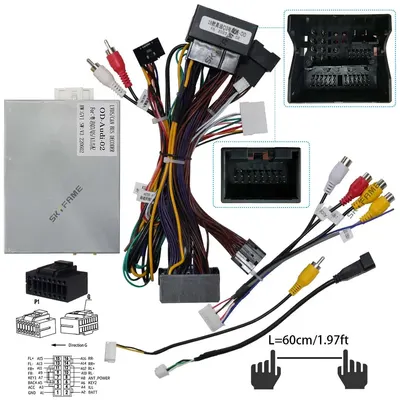 Cablaj multimedia Cablaj adaptor Autodrop Audi Q3 (2013-2017) pentru Navigații multimedia Android