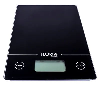 Cantar bucatarie digital, din sticla, 5kg, negru / ZLN1686 Engros