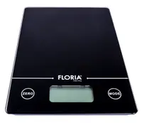 Cantar bucatarie digital, din sticla, 5kg, negru / ZLN1686 Engros