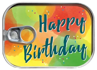Felicitare in conserva Gespaensterwald - Happy Birthday Colors