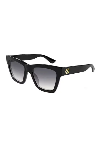Ochelari de soare cu lentile in degrade - 69875 - Auriu/Negru