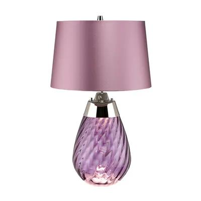 Veioza Lena 2 Light Small Plum Table Lamp