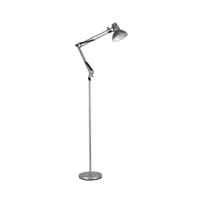 Lampa de podea Wally, 1 bec, dulie E27, L:200 mm, H:820 mm, Argintiu