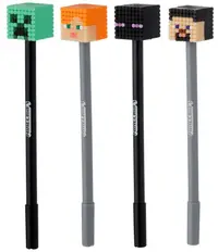 Stilou Puckator cu capac - Minecraft, asortiment