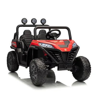 Masinuta electrica pentru copii Nichiduta UTV Max Speed Red 4x4 cu telecomanda,acumulator 24V,faruri led,Roll bar cu proiectoare led,roti robuste,portbagaj