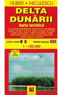 Delta Dunarii. Harta turistica