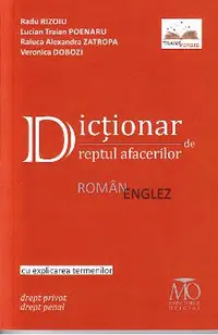 Dictionar de dreptul afacerilor roman-englez