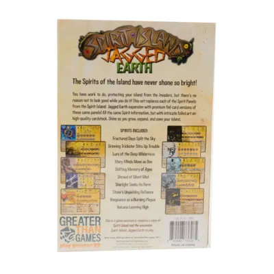 Spirit Island - Jagged Earth – Premium Foil Spirit Panels