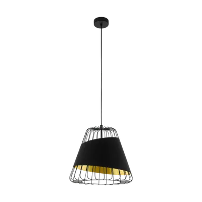 Lampa suspendata AUSTELL negru 220-240V,50/60Hz
