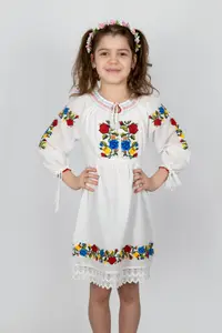 Rochie traditionala fetite Lacramioara