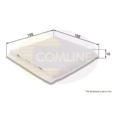 Filtru, aer habitaclu COMLINE EKF266