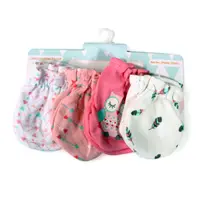 Set 4 manusi pentru bebelusi Cangaroo Tibby pink