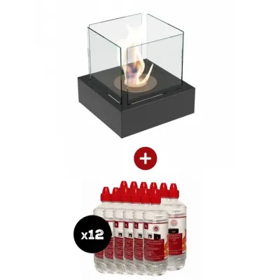 Pachet TANGO 3 Negru - Mobil + 12L bioetanol