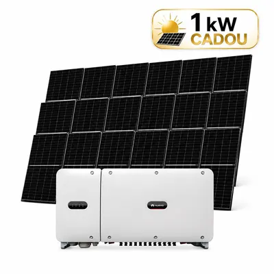 Sistem fotovoltaic 105kW (104 + 1 kW CADOU), invertor trifazat On Grid si 228 panouri Canadian Solar N-Type TOPCon, monocristalin, 460 Wp, 144 celule, rama neagra