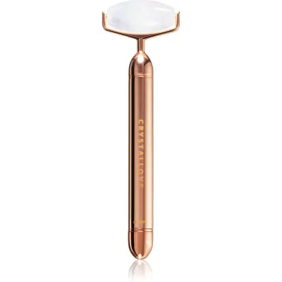 Crystallove Clear Quartz Vibrating Roller accesoriu de masaj faciale 1 buc