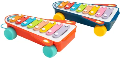 Instrument muzical Caretero Toyz - Rainbow Cymbals, sortiment