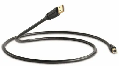 Cablu audio QED - Performance Graphite, USB-A/USB-B M/M, 1.5m, negru