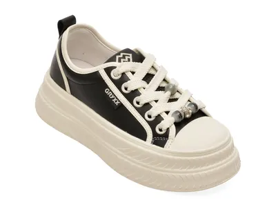 Pantofi sport GRYXX negri, 687, din piele naturala